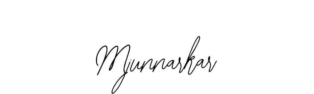 Make a beautiful signature design for name Mjunnarkar. Use this online signature maker to create a handwritten signature for free. Mjunnarkar signature style 12 images and pictures png