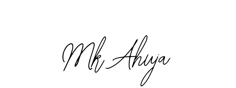 Create a beautiful signature design for name Mk Ahuja. With this signature (Bearetta-2O07w) fonts, you can make a handwritten signature for free. Mk Ahuja signature style 12 images and pictures png