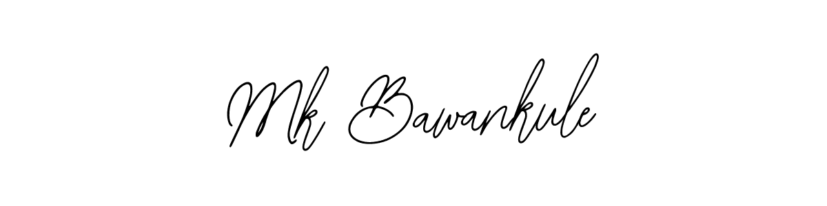 Make a beautiful signature design for name Mk Bawankule. Use this online signature maker to create a handwritten signature for free. Mk Bawankule signature style 12 images and pictures png