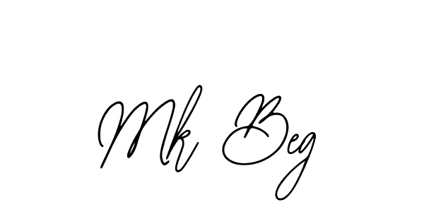 Make a beautiful signature design for name Mk Beg. With this signature (Bearetta-2O07w) style, you can create a handwritten signature for free. Mk Beg signature style 12 images and pictures png