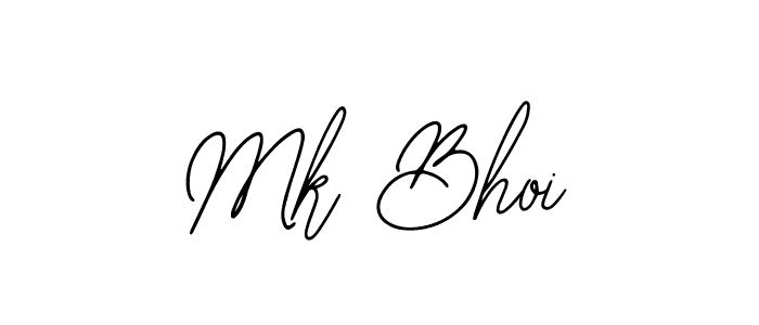 Mk Bhoi stylish signature style. Best Handwritten Sign (Bearetta-2O07w) for my name. Handwritten Signature Collection Ideas for my name Mk Bhoi. Mk Bhoi signature style 12 images and pictures png