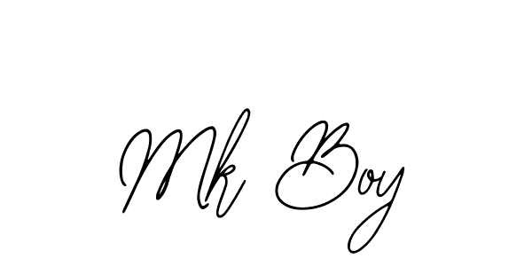 Similarly Bearetta-2O07w is the best handwritten signature design. Signature creator online .You can use it as an online autograph creator for name Mk Boy. Mk Boy signature style 12 images and pictures png