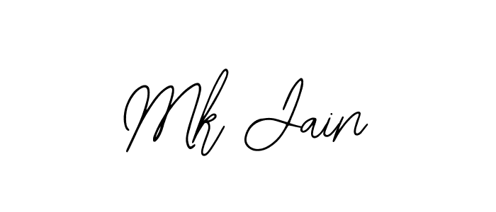 The best way (Bearetta-2O07w) to make a short signature is to pick only two or three words in your name. The name Mk Jain include a total of six letters. For converting this name. Mk Jain signature style 12 images and pictures png