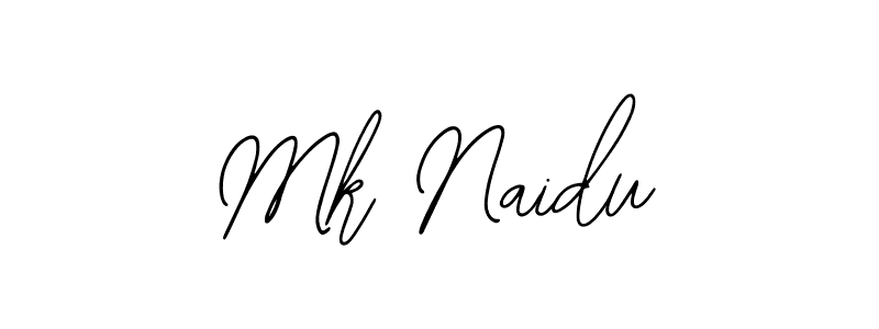 Also You can easily find your signature by using the search form. We will create Mk Naidu name handwritten signature images for you free of cost using Bearetta-2O07w sign style. Mk Naidu signature style 12 images and pictures png