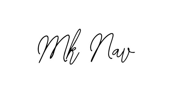 How to make Mk Nav name signature. Use Bearetta-2O07w style for creating short signs online. This is the latest handwritten sign. Mk Nav signature style 12 images and pictures png