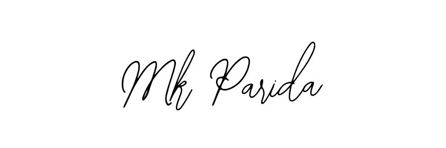 Design your own signature with our free online signature maker. With this signature software, you can create a handwritten (Bearetta-2O07w) signature for name Mk Parida. Mk Parida signature style 12 images and pictures png