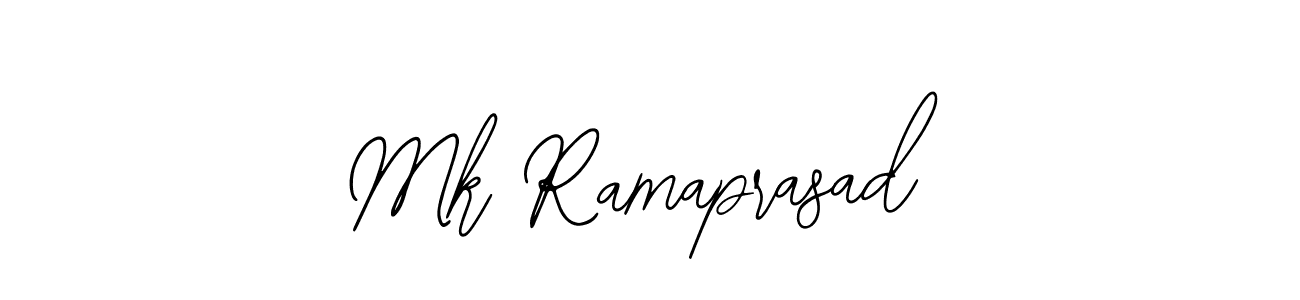 How to make Mk Ramaprasad signature? Bearetta-2O07w is a professional autograph style. Create handwritten signature for Mk Ramaprasad name. Mk Ramaprasad signature style 12 images and pictures png