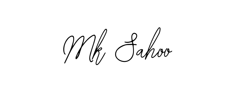 Mk Sahoo stylish signature style. Best Handwritten Sign (Bearetta-2O07w) for my name. Handwritten Signature Collection Ideas for my name Mk Sahoo. Mk Sahoo signature style 12 images and pictures png