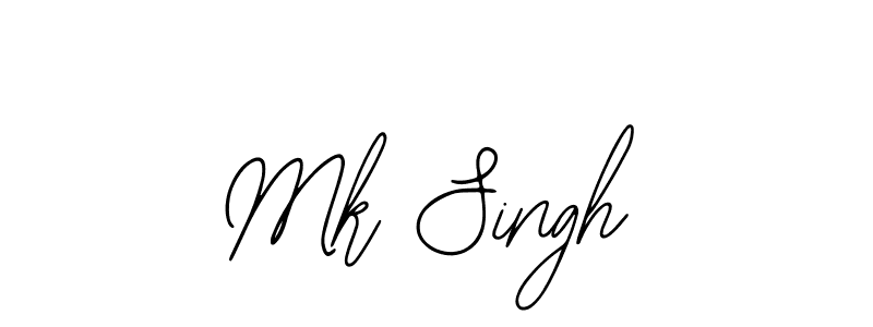 How to make Mk Singh signature? Bearetta-2O07w is a professional autograph style. Create handwritten signature for Mk Singh name. Mk Singh signature style 12 images and pictures png