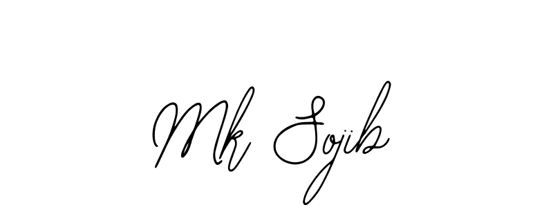 You should practise on your own different ways (Bearetta-2O07w) to write your name (Mk Sojib) in signature. don't let someone else do it for you. Mk Sojib signature style 12 images and pictures png