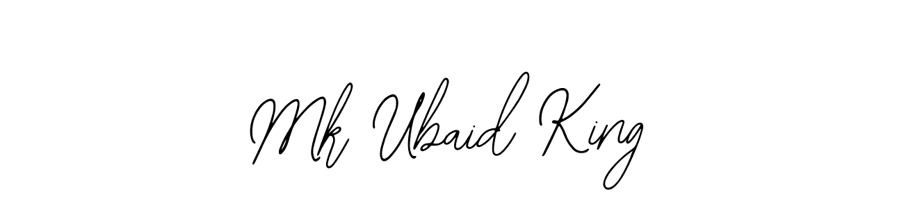 Mk Ubaid King stylish signature style. Best Handwritten Sign (Bearetta-2O07w) for my name. Handwritten Signature Collection Ideas for my name Mk Ubaid King. Mk Ubaid King signature style 12 images and pictures png