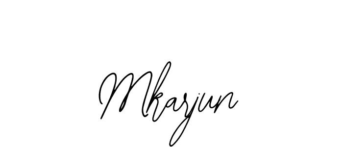 Design your own signature with our free online signature maker. With this signature software, you can create a handwritten (Bearetta-2O07w) signature for name Mkarjun. Mkarjun signature style 12 images and pictures png