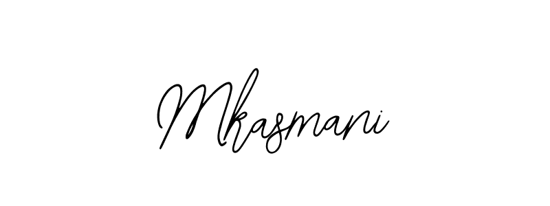 How to make Mkasmani name signature. Use Bearetta-2O07w style for creating short signs online. This is the latest handwritten sign. Mkasmani signature style 12 images and pictures png