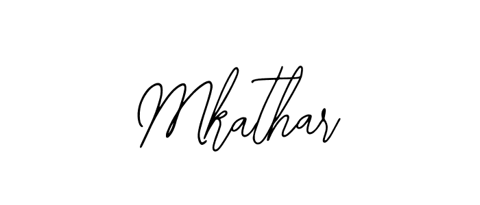 Create a beautiful signature design for name Mkathar. With this signature (Bearetta-2O07w) fonts, you can make a handwritten signature for free. Mkathar signature style 12 images and pictures png