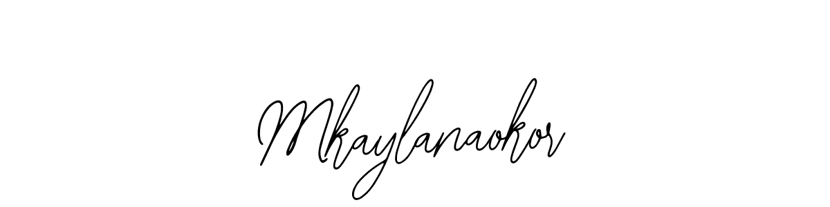Mkaylanaokor stylish signature style. Best Handwritten Sign (Bearetta-2O07w) for my name. Handwritten Signature Collection Ideas for my name Mkaylanaokor. Mkaylanaokor signature style 12 images and pictures png