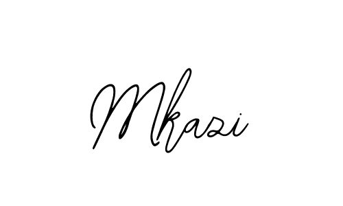 if you are searching for the best signature style for your name Mkazi. so please give up your signature search. here we have designed multiple signature styles  using Bearetta-2O07w. Mkazi signature style 12 images and pictures png