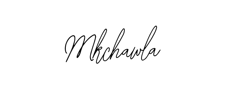 How to Draw Mkchawla signature style? Bearetta-2O07w is a latest design signature styles for name Mkchawla. Mkchawla signature style 12 images and pictures png