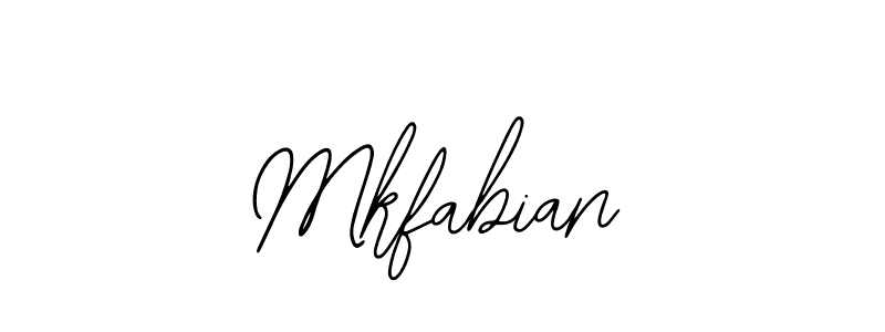 The best way (Bearetta-2O07w) to make a short signature is to pick only two or three words in your name. The name Mkfabian include a total of six letters. For converting this name. Mkfabian signature style 12 images and pictures png