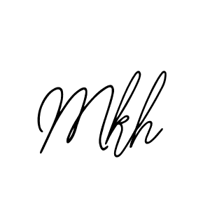Use a signature maker to create a handwritten signature online. With this signature software, you can design (Bearetta-2O07w) your own signature for name Mkh. Mkh signature style 12 images and pictures png