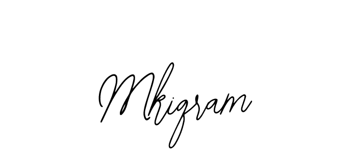 Also we have Mkiqram name is the best signature style. Create professional handwritten signature collection using Bearetta-2O07w autograph style. Mkiqram signature style 12 images and pictures png