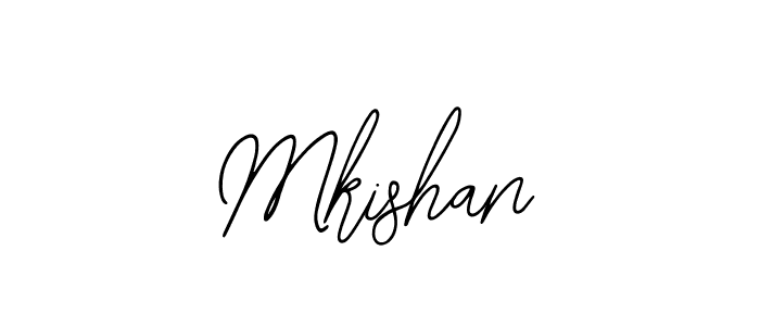 Create a beautiful signature design for name Mkishan. With this signature (Bearetta-2O07w) fonts, you can make a handwritten signature for free. Mkishan signature style 12 images and pictures png