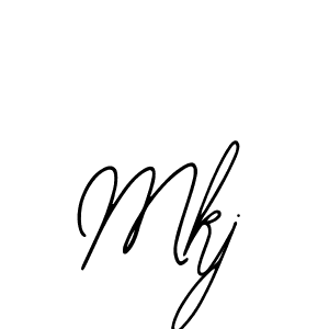 Use a signature maker to create a handwritten signature online. With this signature software, you can design (Bearetta-2O07w) your own signature for name Mkj. Mkj signature style 12 images and pictures png