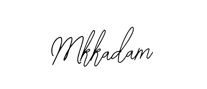 Design your own signature with our free online signature maker. With this signature software, you can create a handwritten (Bearetta-2O07w) signature for name Mkkadam. Mkkadam signature style 12 images and pictures png