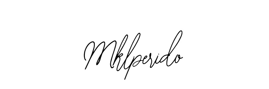 Create a beautiful signature design for name Mklperido. With this signature (Bearetta-2O07w) fonts, you can make a handwritten signature for free. Mklperido signature style 12 images and pictures png
