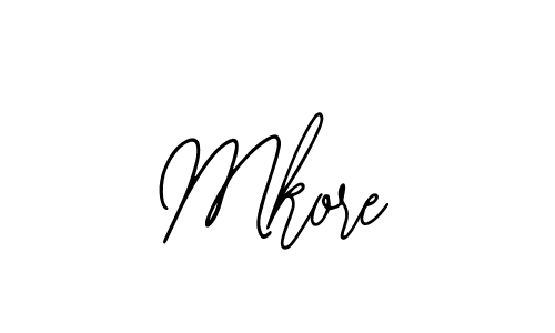 Also we have Mkore name is the best signature style. Create professional handwritten signature collection using Bearetta-2O07w autograph style. Mkore signature style 12 images and pictures png