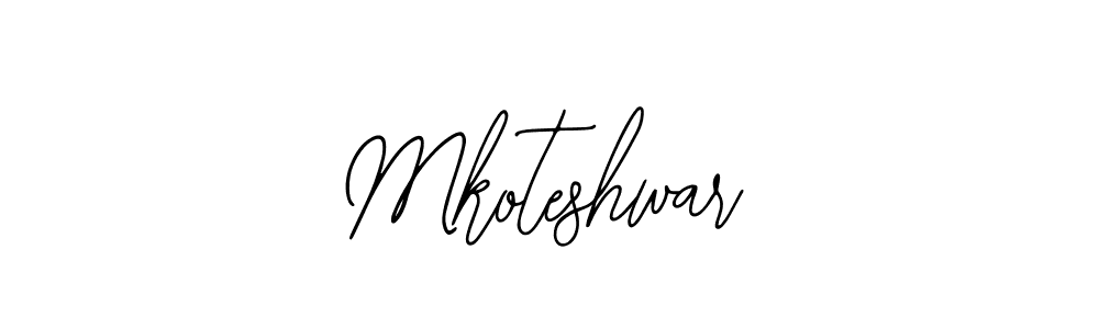 if you are searching for the best signature style for your name Mkoteshwar. so please give up your signature search. here we have designed multiple signature styles  using Bearetta-2O07w. Mkoteshwar signature style 12 images and pictures png