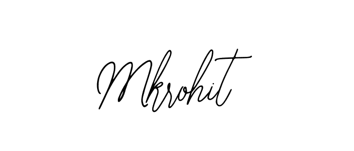 Create a beautiful signature design for name Mkrohit. With this signature (Bearetta-2O07w) fonts, you can make a handwritten signature for free. Mkrohit signature style 12 images and pictures png