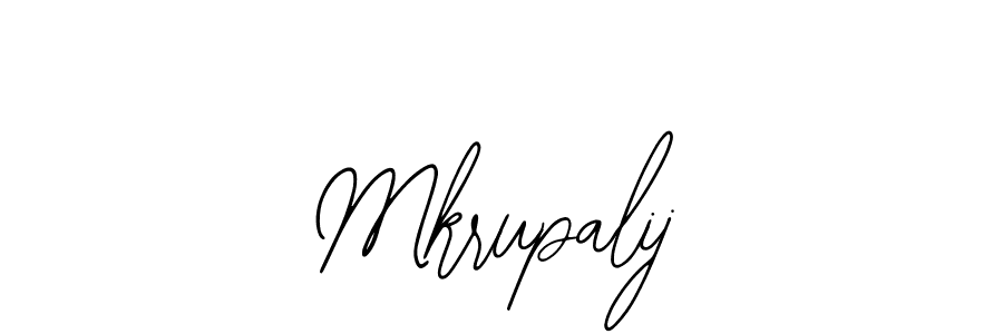 Also You can easily find your signature by using the search form. We will create Mkrupalij name handwritten signature images for you free of cost using Bearetta-2O07w sign style. Mkrupalij signature style 12 images and pictures png