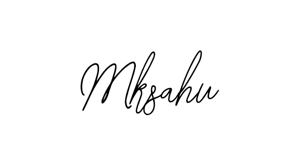 How to make Mksahu signature? Bearetta-2O07w is a professional autograph style. Create handwritten signature for Mksahu name. Mksahu signature style 12 images and pictures png