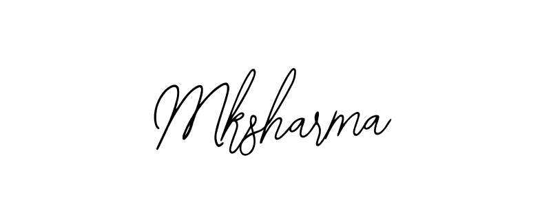 How to make Mksharma signature? Bearetta-2O07w is a professional autograph style. Create handwritten signature for Mksharma name. Mksharma signature style 12 images and pictures png