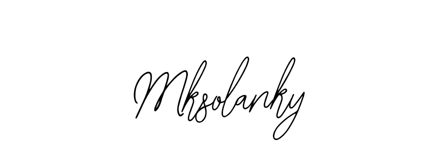 Bearetta-2O07w is a professional signature style that is perfect for those who want to add a touch of class to their signature. It is also a great choice for those who want to make their signature more unique. Get Mksolanky name to fancy signature for free. Mksolanky signature style 12 images and pictures png