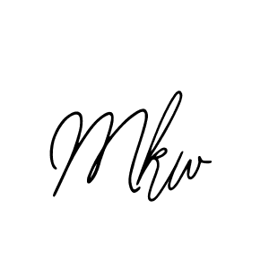 Design your own signature with our free online signature maker. With this signature software, you can create a handwritten (Bearetta-2O07w) signature for name Mkw. Mkw signature style 12 images and pictures png