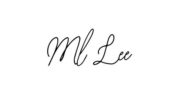 Also You can easily find your signature by using the search form. We will create Ml Lee name handwritten signature images for you free of cost using Bearetta-2O07w sign style. Ml Lee signature style 12 images and pictures png