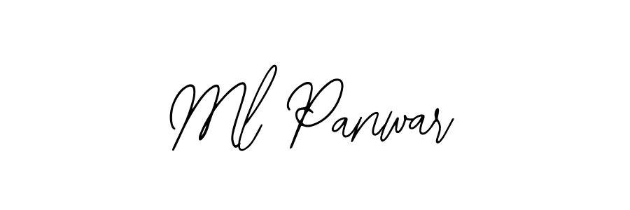 Best and Professional Signature Style for Ml Panwar. Bearetta-2O07w Best Signature Style Collection. Ml Panwar signature style 12 images and pictures png