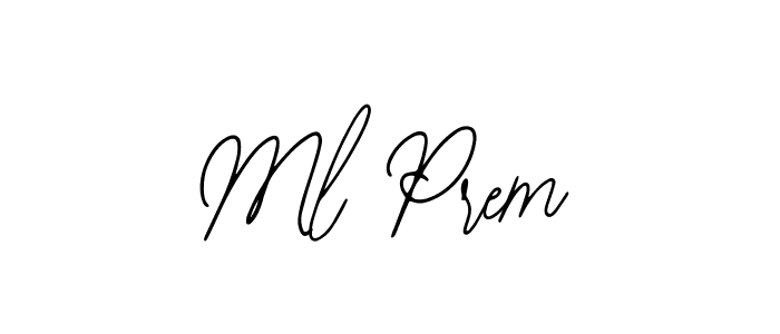 See photos of Ml Prem official signature by Spectra . Check more albums & portfolios. Read reviews & check more about Bearetta-2O07w font. Ml Prem signature style 12 images and pictures png
