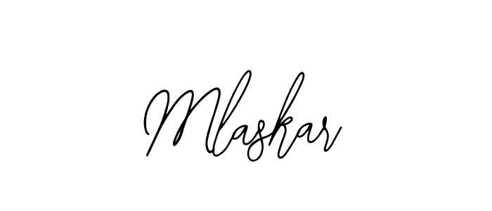 How to make Mlaskar signature? Bearetta-2O07w is a professional autograph style. Create handwritten signature for Mlaskar name. Mlaskar signature style 12 images and pictures png