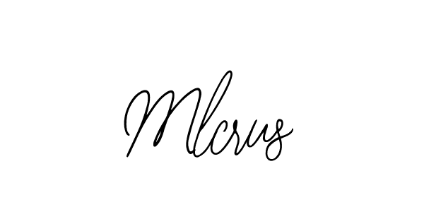 How to make Mlcrus signature? Bearetta-2O07w is a professional autograph style. Create handwritten signature for Mlcrus name. Mlcrus signature style 12 images and pictures png