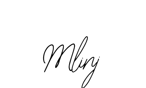 The best way (Bearetta-2O07w) to make a short signature is to pick only two or three words in your name. The name Mlinj include a total of six letters. For converting this name. Mlinj signature style 12 images and pictures png