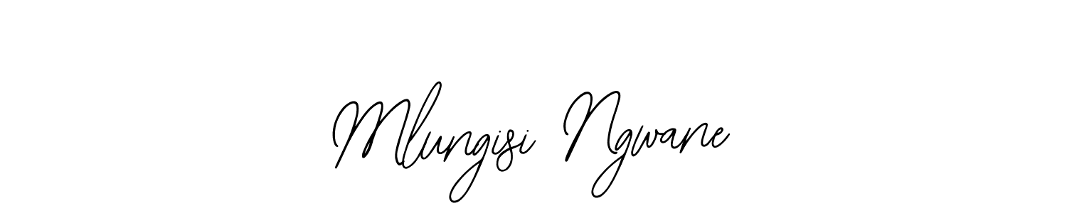 Make a short Mlungisi Ngwane signature style. Manage your documents anywhere anytime using Bearetta-2O07w. Create and add eSignatures, submit forms, share and send files easily. Mlungisi Ngwane signature style 12 images and pictures png