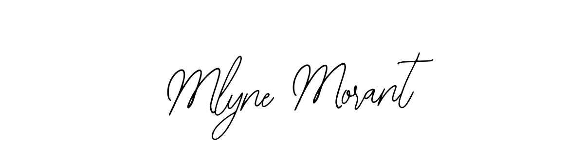Mlyne Morant stylish signature style. Best Handwritten Sign (Bearetta-2O07w) for my name. Handwritten Signature Collection Ideas for my name Mlyne Morant. Mlyne Morant signature style 12 images and pictures png
