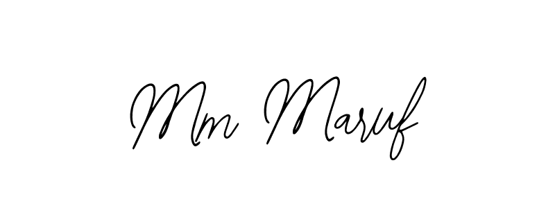 Create a beautiful signature design for name Mm Maruf. With this signature (Bearetta-2O07w) fonts, you can make a handwritten signature for free. Mm Maruf signature style 12 images and pictures png