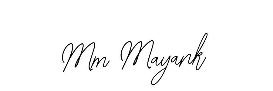 Make a beautiful signature design for name Mm Mayank. Use this online signature maker to create a handwritten signature for free. Mm Mayank signature style 12 images and pictures png