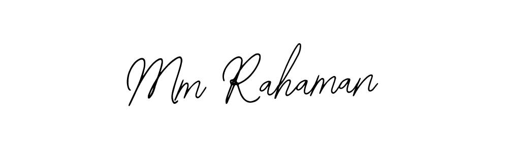 Mm Rahaman stylish signature style. Best Handwritten Sign (Bearetta-2O07w) for my name. Handwritten Signature Collection Ideas for my name Mm Rahaman. Mm Rahaman signature style 12 images and pictures png