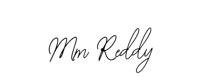 Create a beautiful signature design for name Mm Reddy. With this signature (Bearetta-2O07w) fonts, you can make a handwritten signature for free. Mm Reddy signature style 12 images and pictures png