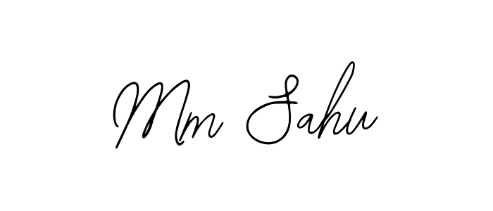 Make a beautiful signature design for name Mm Sahu. With this signature (Bearetta-2O07w) style, you can create a handwritten signature for free. Mm Sahu signature style 12 images and pictures png