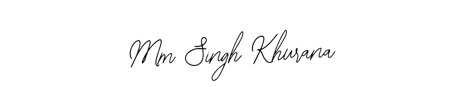 You can use this online signature creator to create a handwritten signature for the name Mm Singh Khurana. This is the best online autograph maker. Mm Singh Khurana signature style 12 images and pictures png